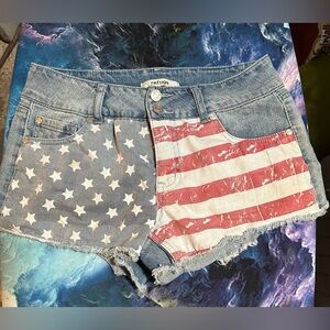Refuge Americana Jean shorts